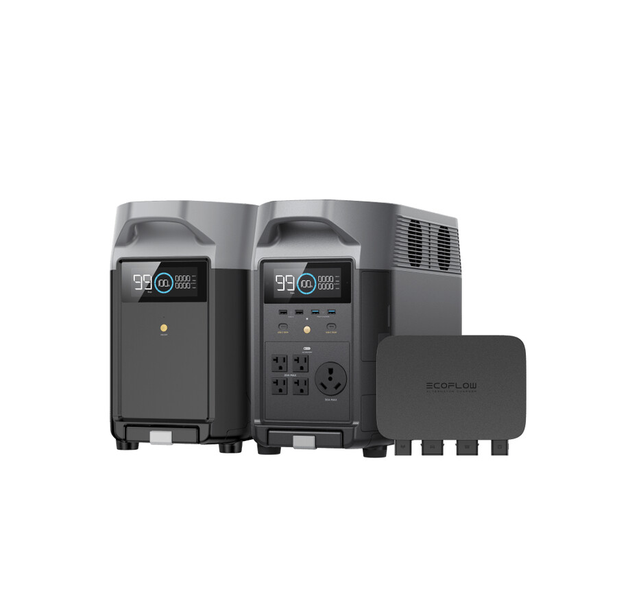 ecoflow delta pro intelligenter zusatzakku 800-w-lichtmaschinenladegerät