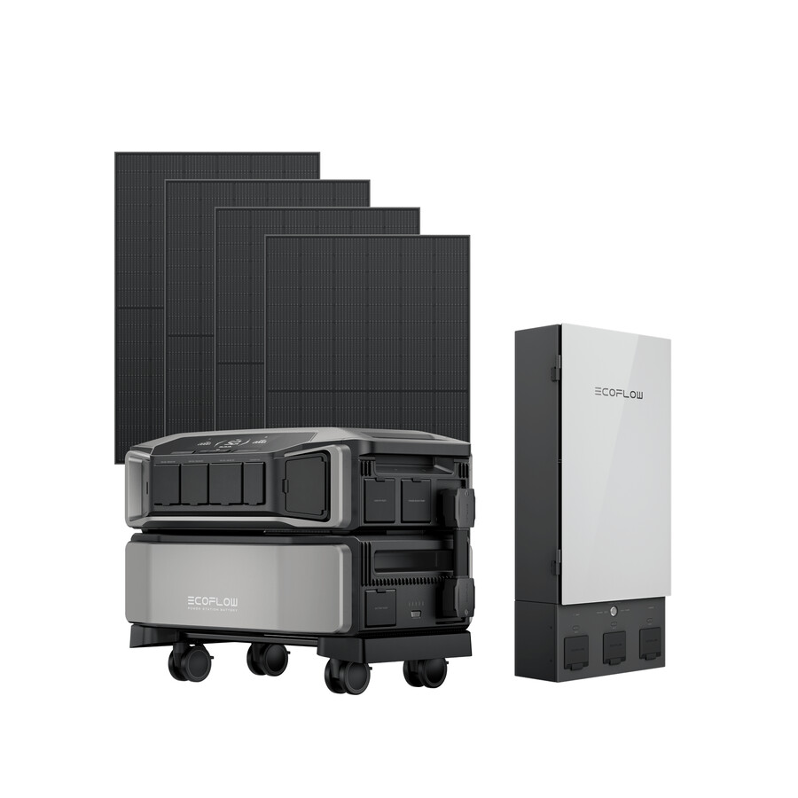 ecoflow delta pro ultra 4 × 400w starre solarmodule smart home panel 2
