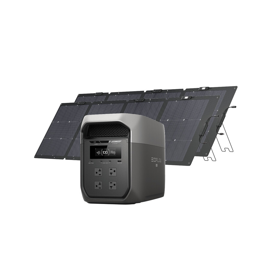 ecoflow delta 3 max plus 2048 wh 500-w-solarpanel