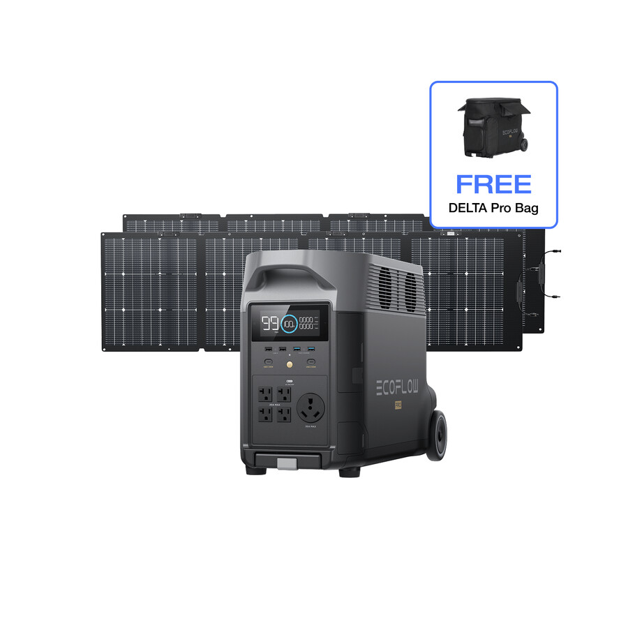 ecoflow delta pro tragbare powerstation