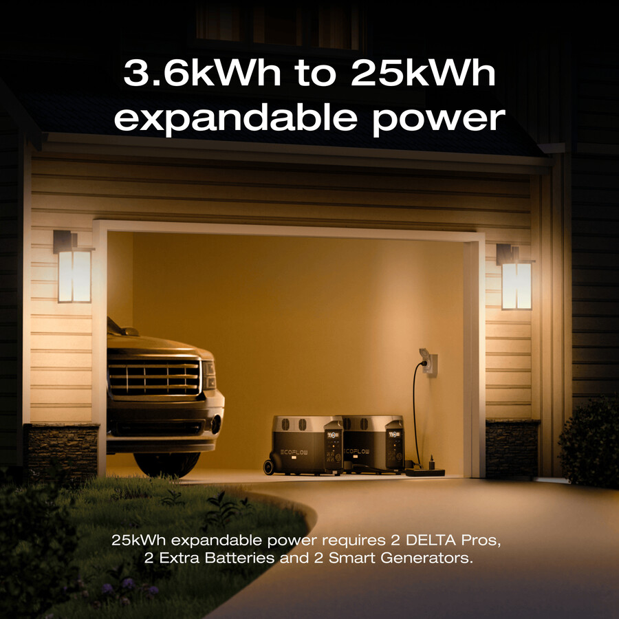ecoflow delta pro tragbare powerstation