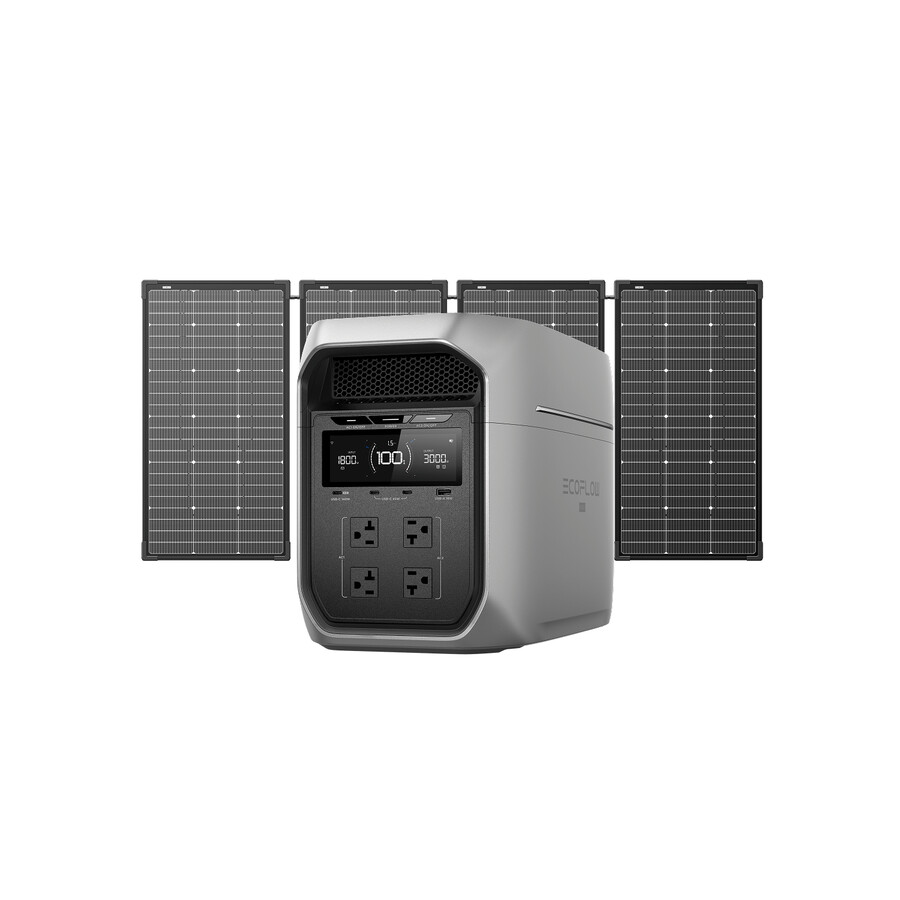 ecoflow delta 3 max series tragbare powerstation 2048wh