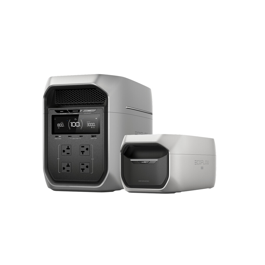 ecoflow delta 3 max series tragbare powerstation 2048wh