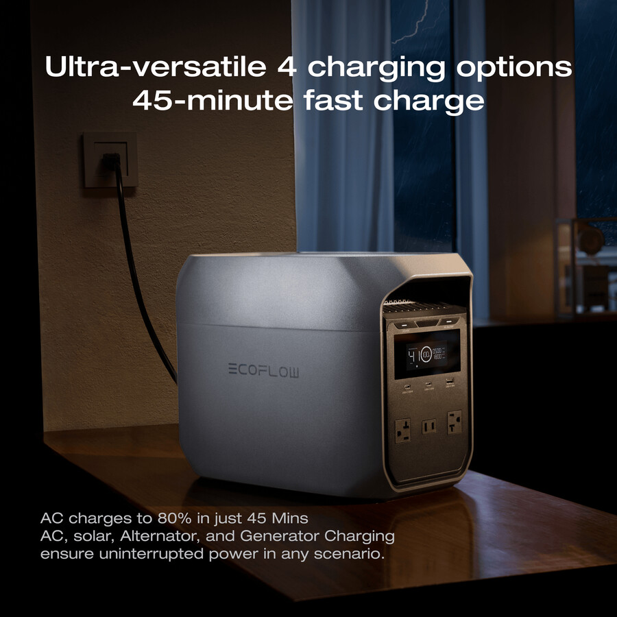 ecoflow delta 3 classic tragbare powerstation 1024wh