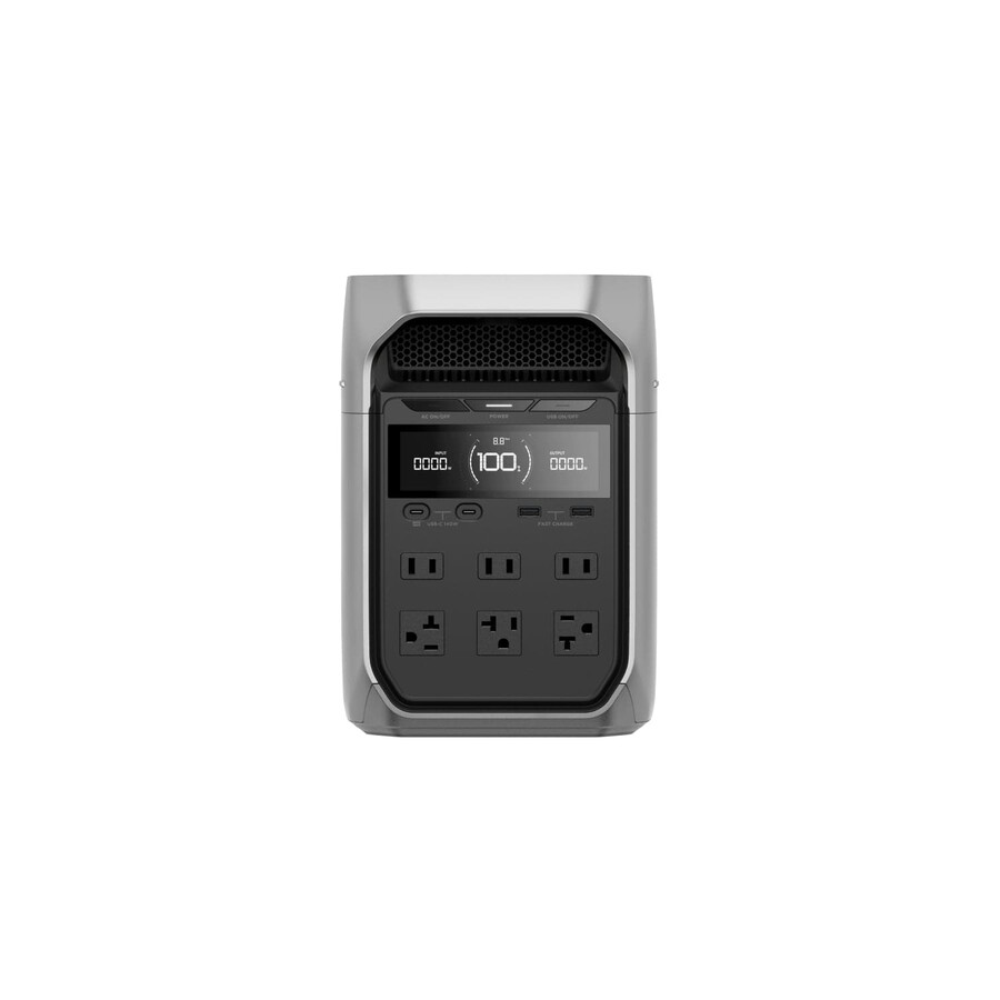 ecoflow 2 × delta 3 plus tragbare powerstation
