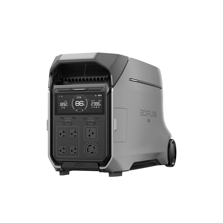 ecoflow delta pro 3 tragbare powerstation ul9540-zertifiziert
