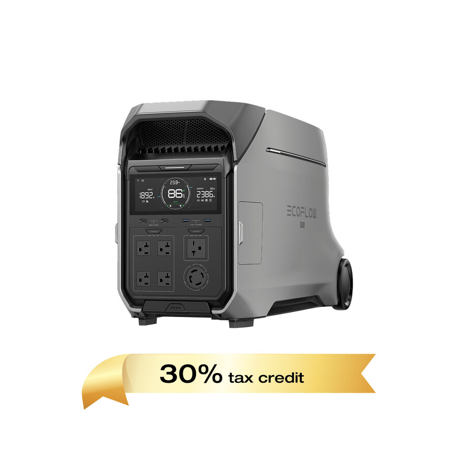 ecoflow delta pro 3 tragbare powerstation ul9540-zertifiziert