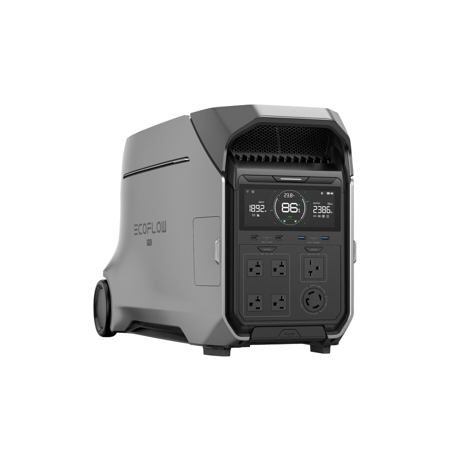ecoflow delta pro 3 tragbare powerstation ul9540-zertifiziert