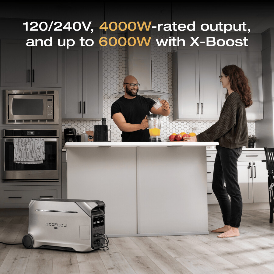 ecoflow delta pro 3 tragbare powerstation ul9540-zertifiziert