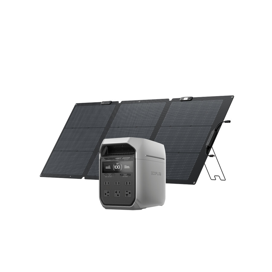 ecoflow delta 3 serie solargenerator pv160w