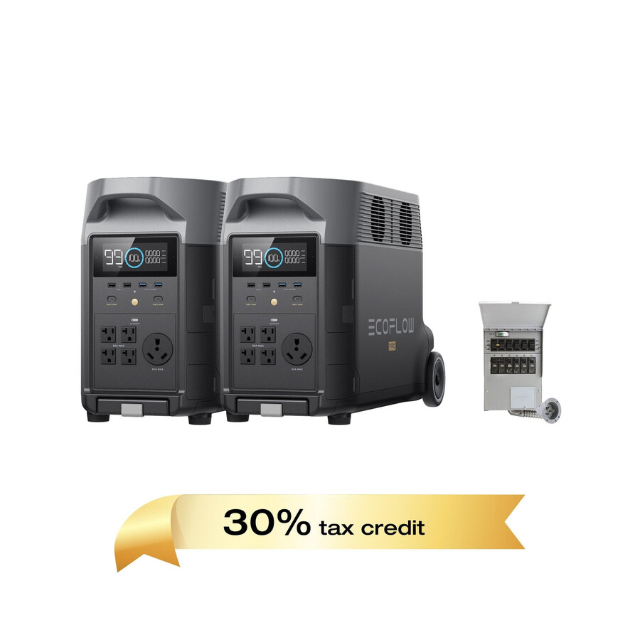 ecoflow delta pro*2 doppelspannungsverteiler umschalter