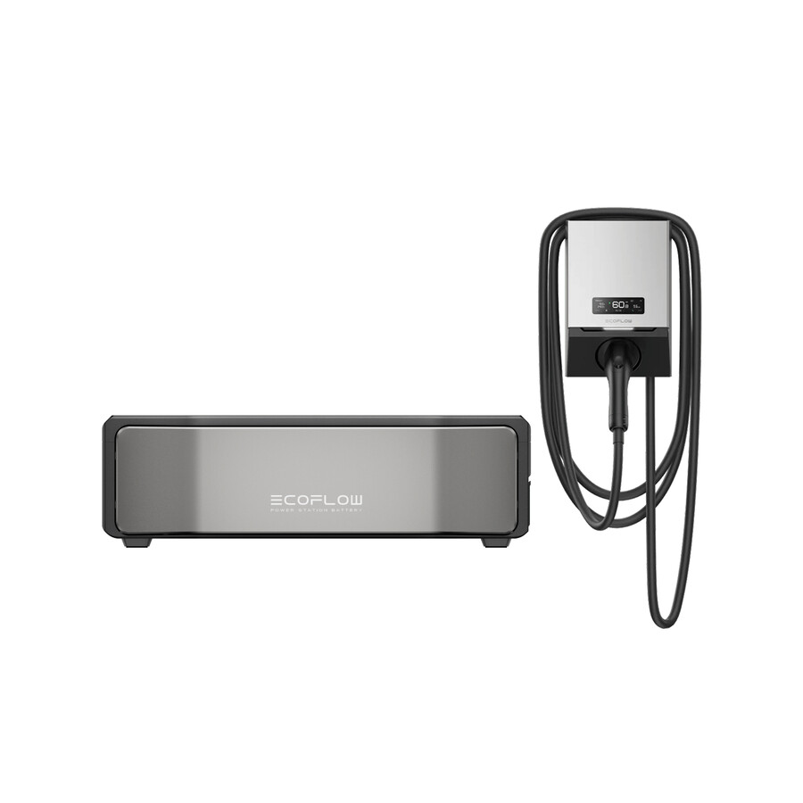 ecoflow power pulse ev-ladegerät delta pro ultra-batterie