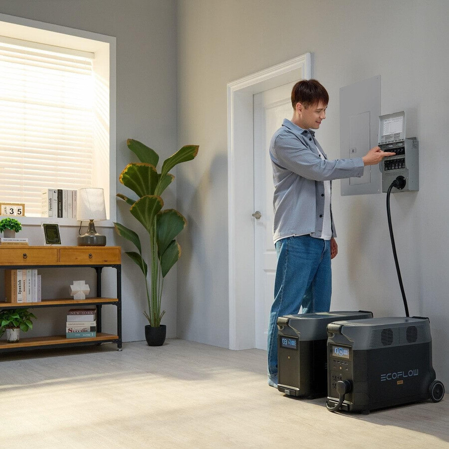 ecoflow home backup kit umschalter