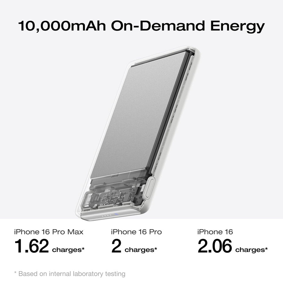 ecoflow rapid mag powerbank 10.000 mah 75 w magnetisches laden