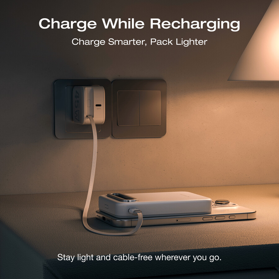 ecoflow rapid mag qi2 magnetische powerbank 10.000 mah 15 w
