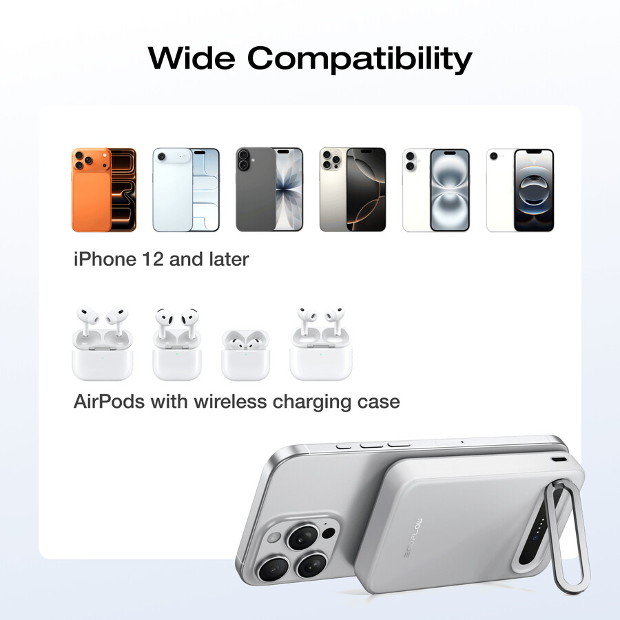 ecoflow rapid mag qi2 magnetische powerbank 10.000 mah 15 w