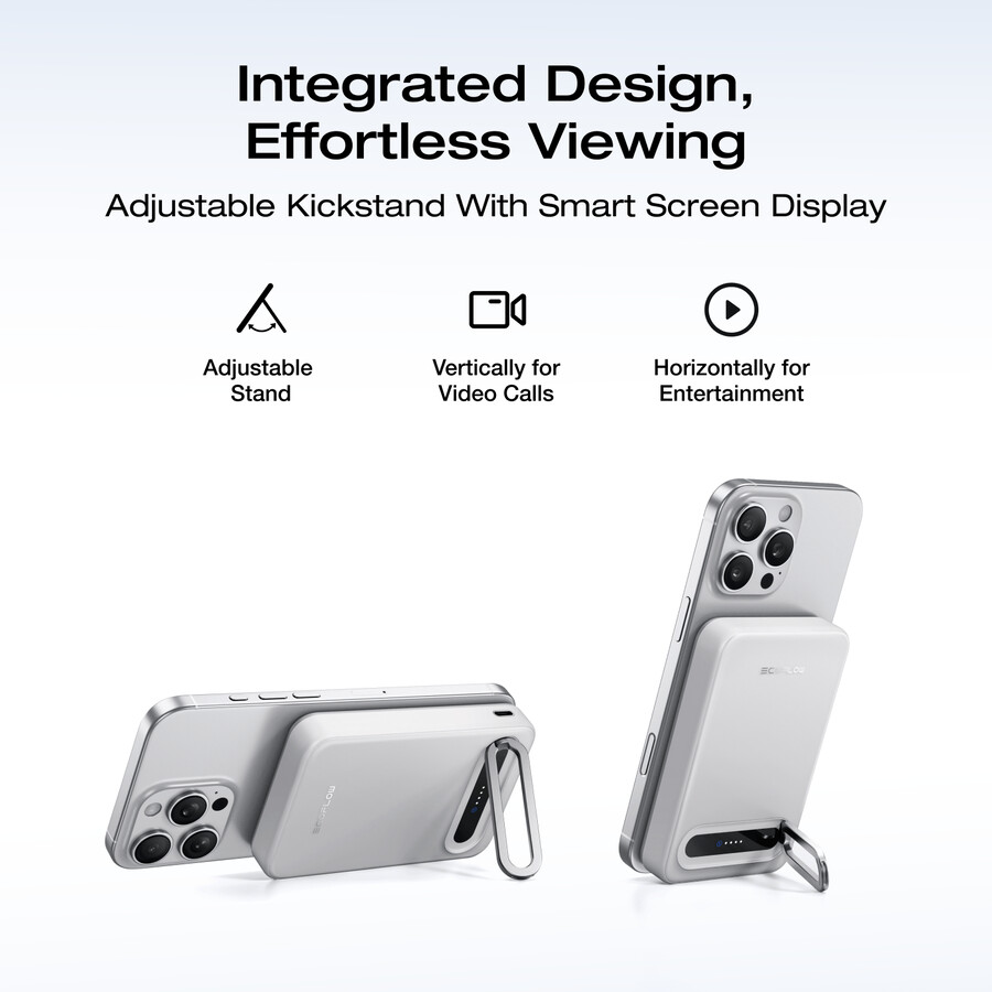ecoflow rapid mag qi2 magnetische powerbank 10.000 mah 15 w