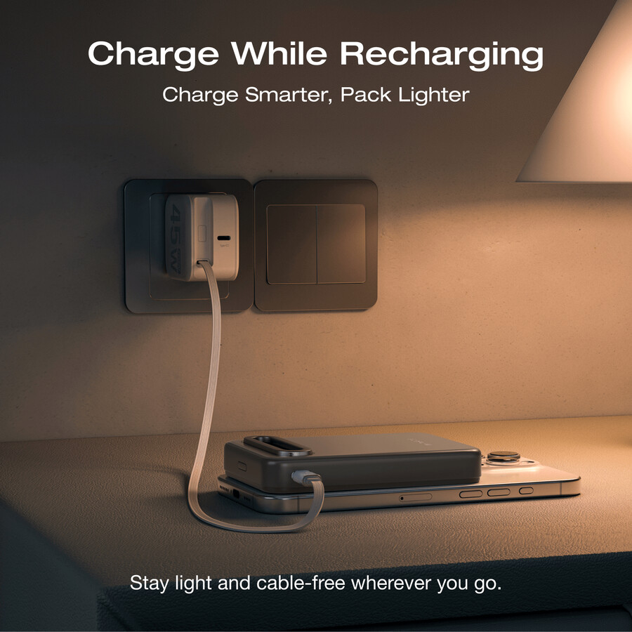 ecoflow rapid mag qi2 magnetische powerbank 10.000 mah 15 w