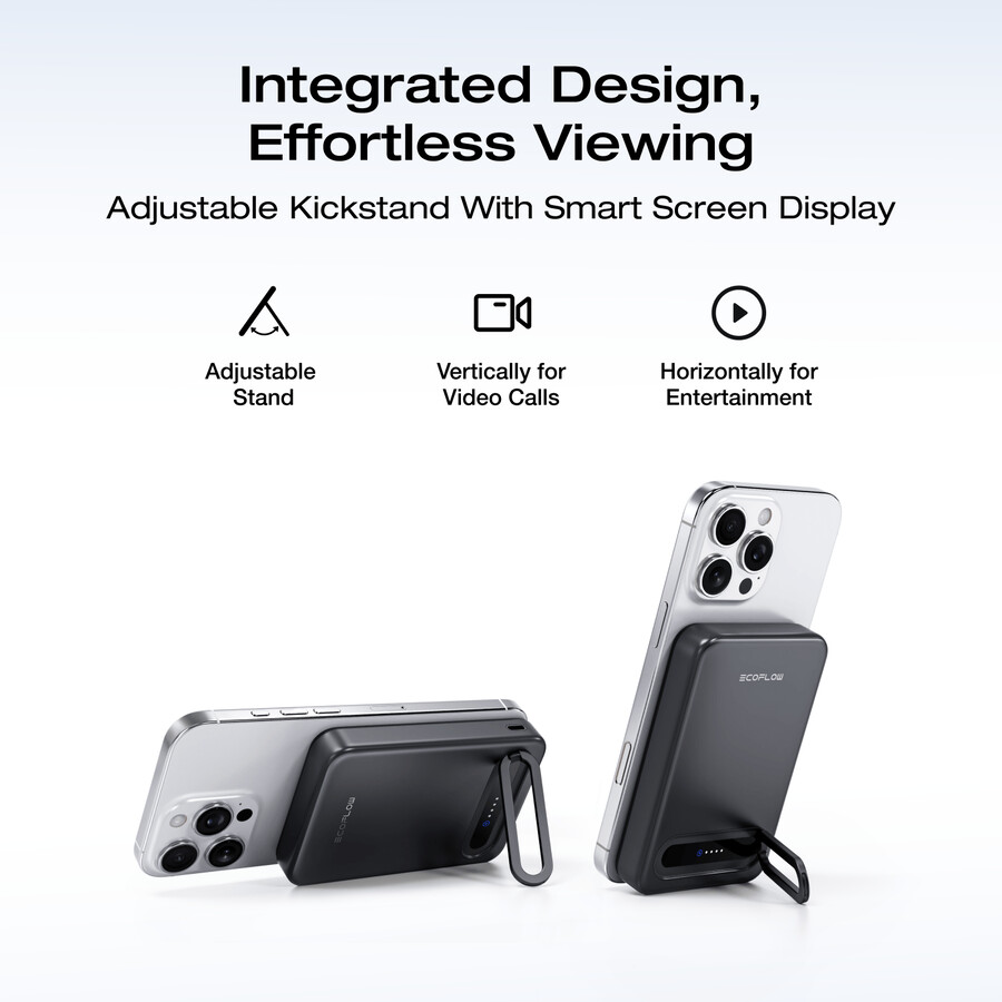 ecoflow rapid mag qi2 magnetische powerbank 10.000 mah 15 w