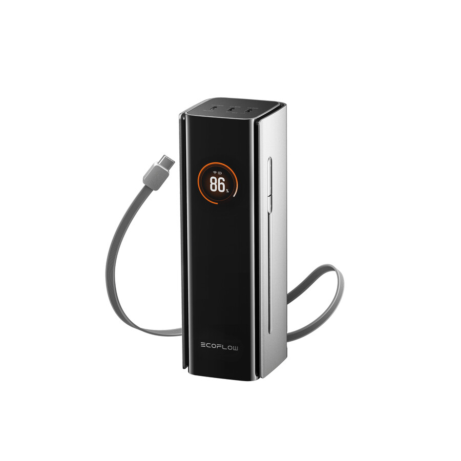 ecoflow rapid pro powerbank 27.650 mah 300 w 140 w integriertes kabel