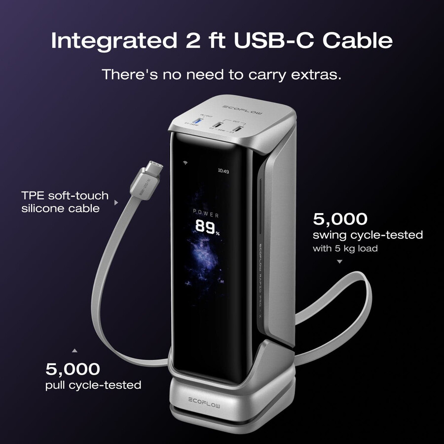 ecoflow rapid pro x powerbank 27.650 mah 300 w