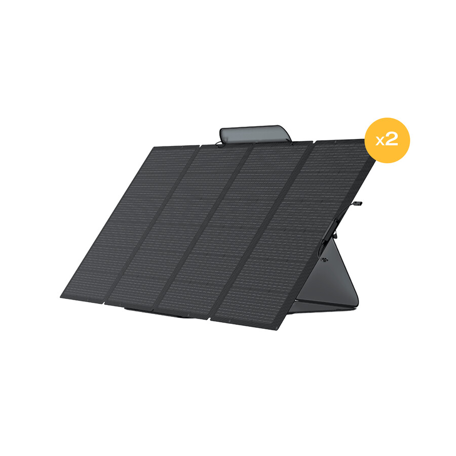 ecoflow 400w tragbares solarpanel*2