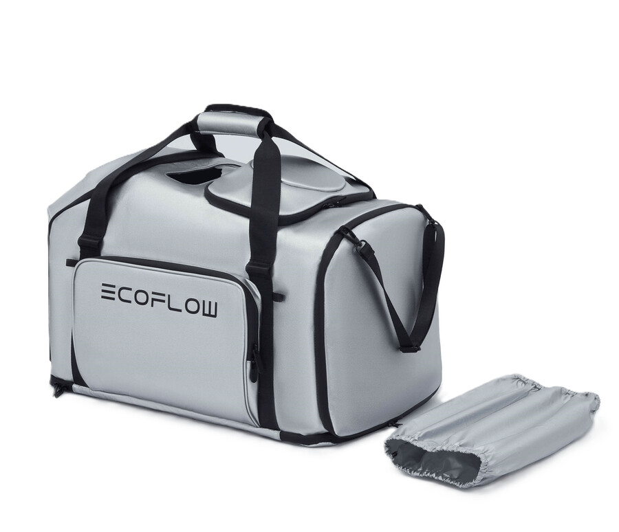 ecoflow wave serie silber schutzbeutel