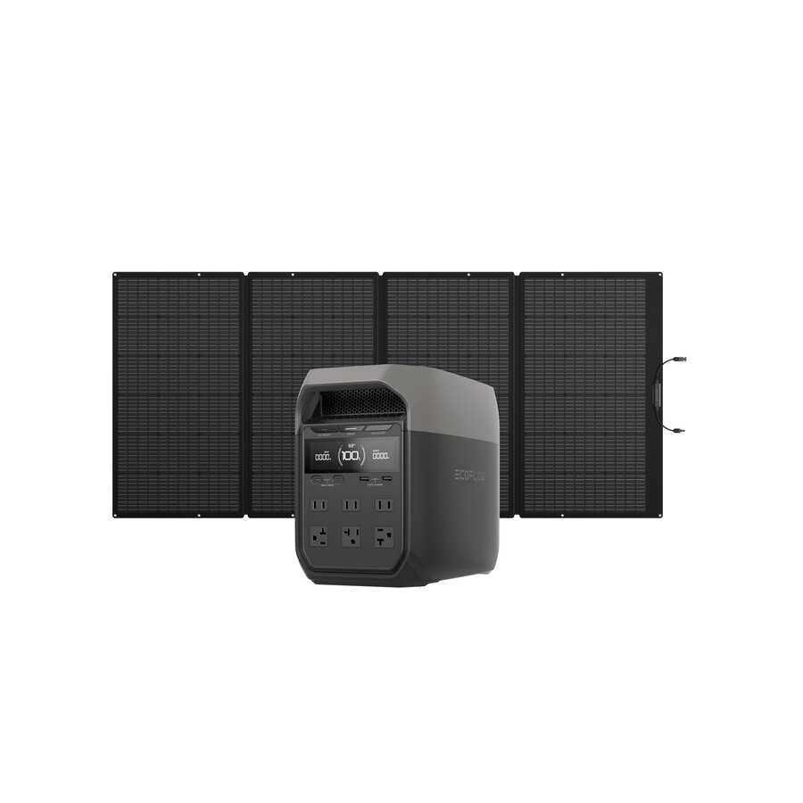 ecoflow 400w tragbares solarpanel